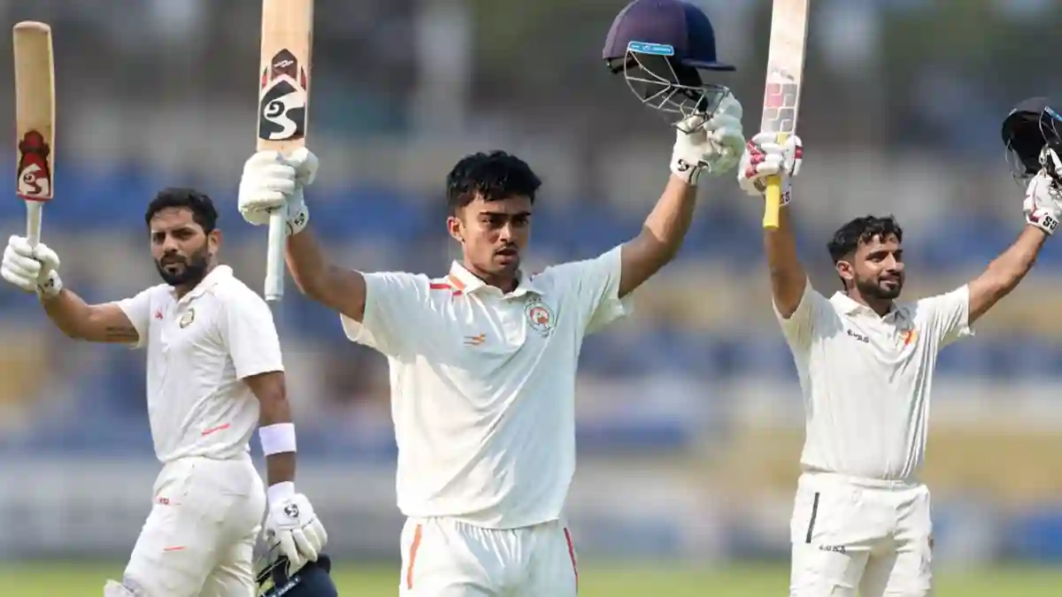 Ranji Trophy 2026–27: Dhruv Shorey, Priyanshu Moliya and Salil Arora Shine with Centuries